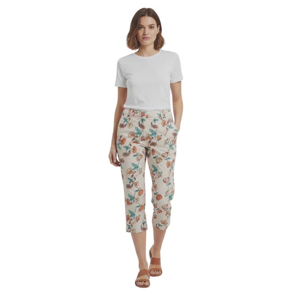 St John's Bay Mid Rise Capri Pants Sz 12